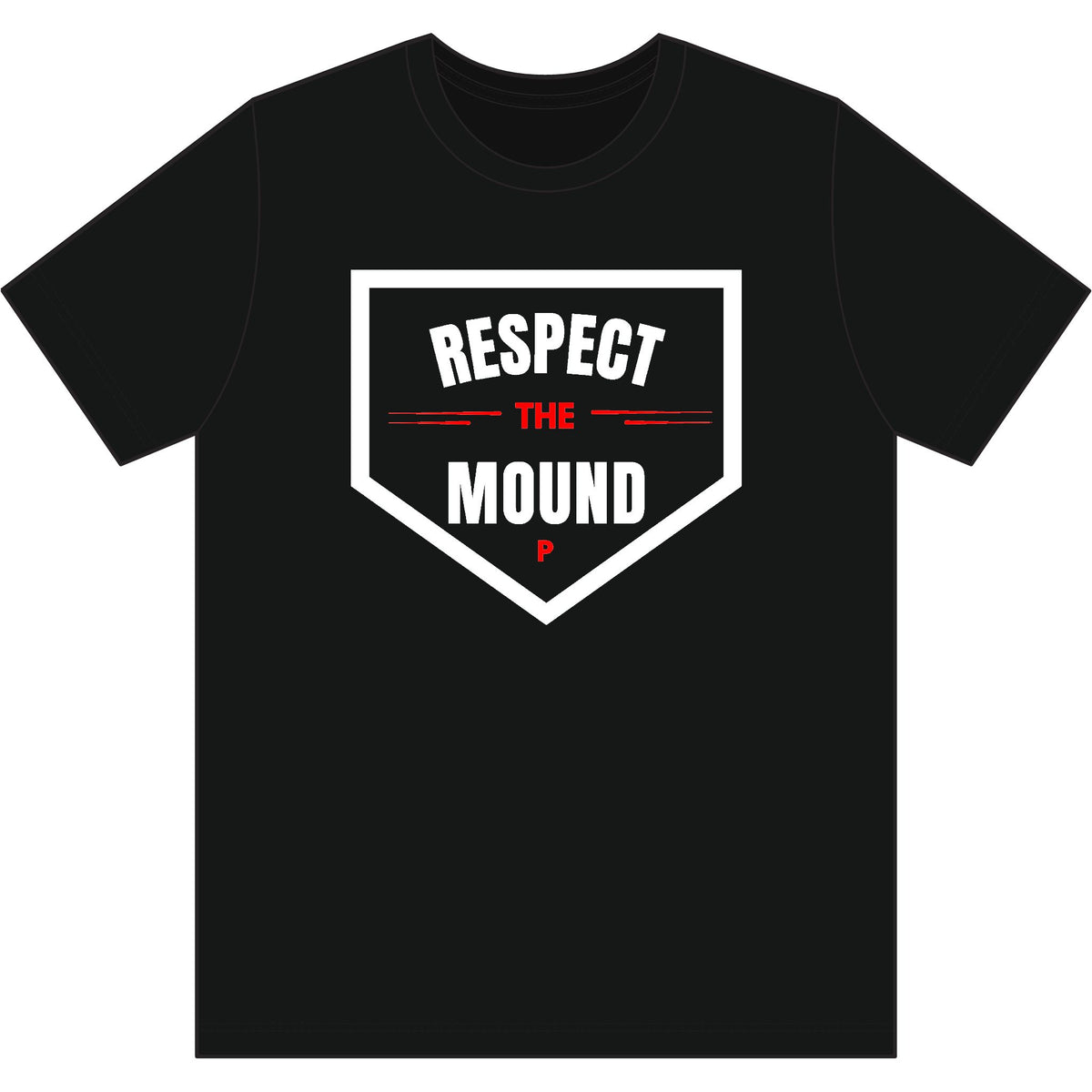 Respect the Mound Baseball T-Shirt