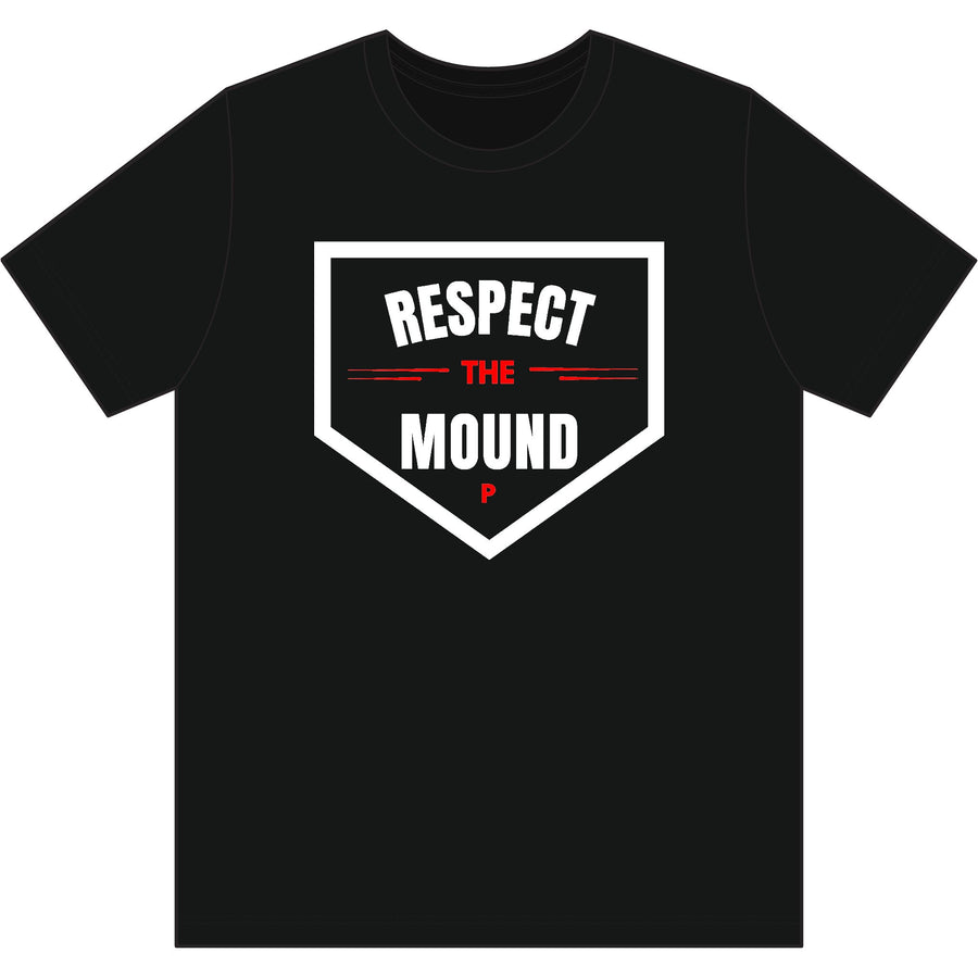 Respect the Mound Baseball T-Shirt